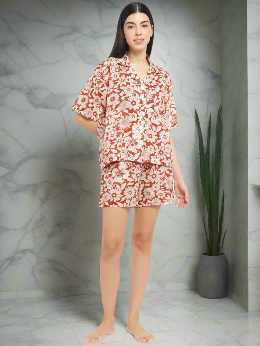 Daisy Shorts Set