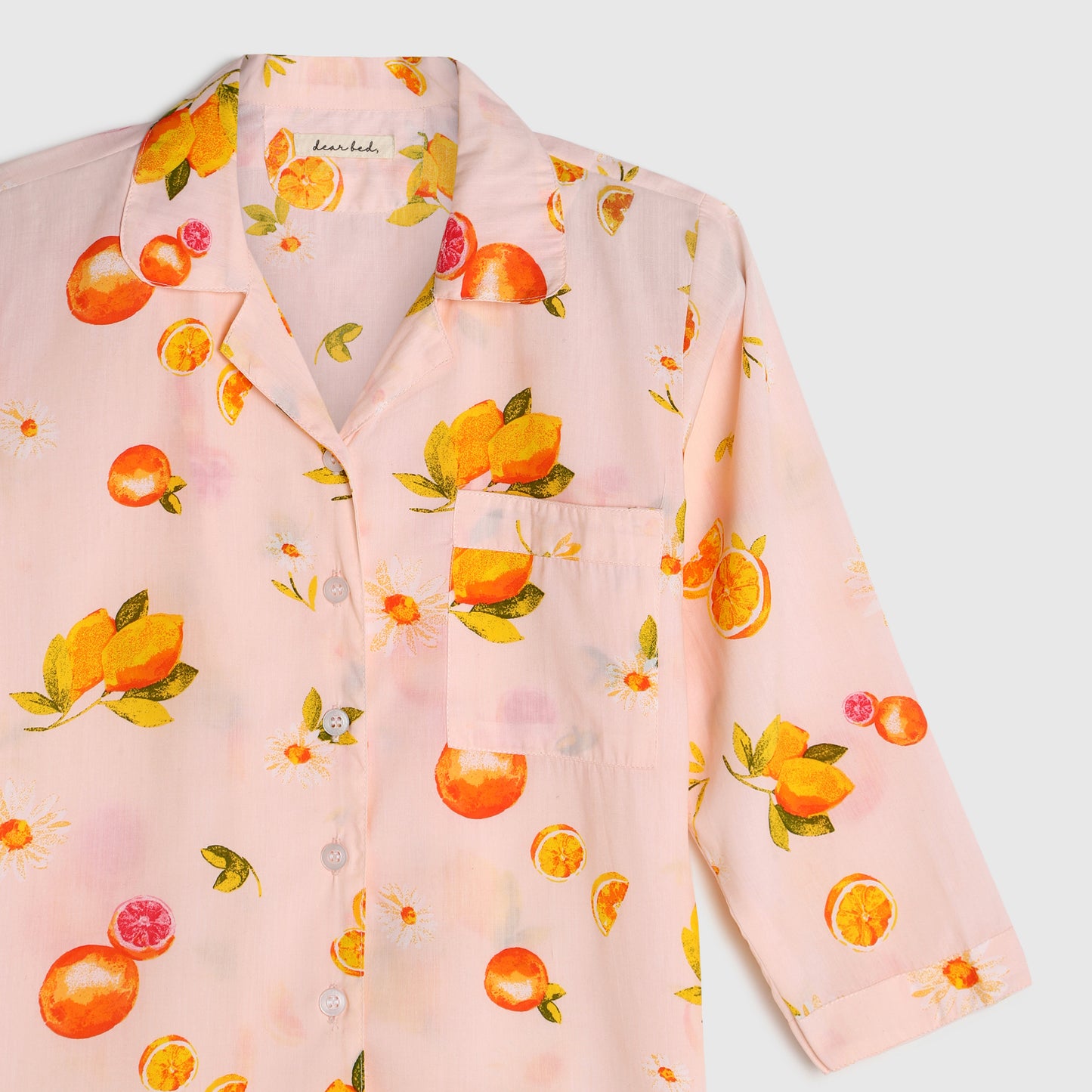 Pink Orchard Kid’s Night Suit (Summer)