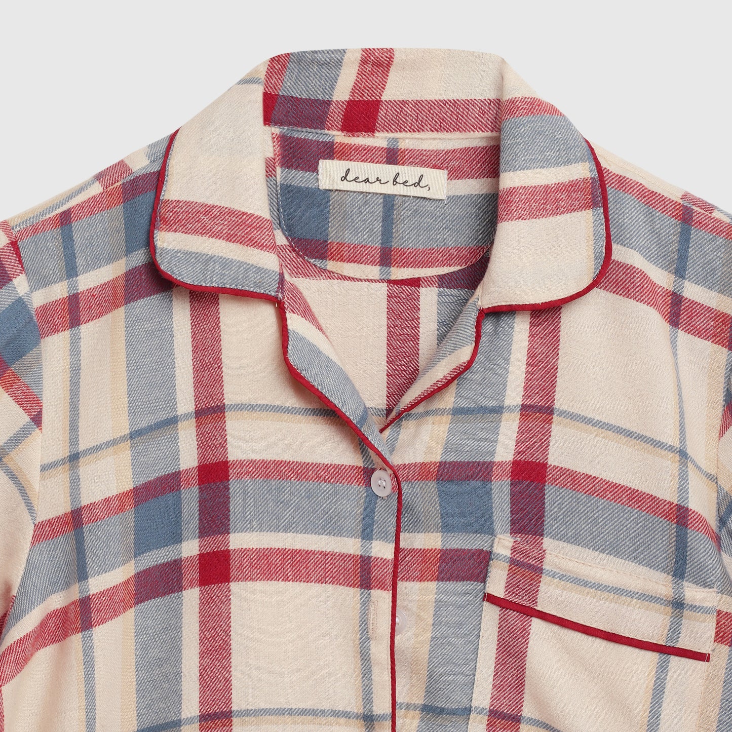 Checkered Kid’s Night Suit (Winter)