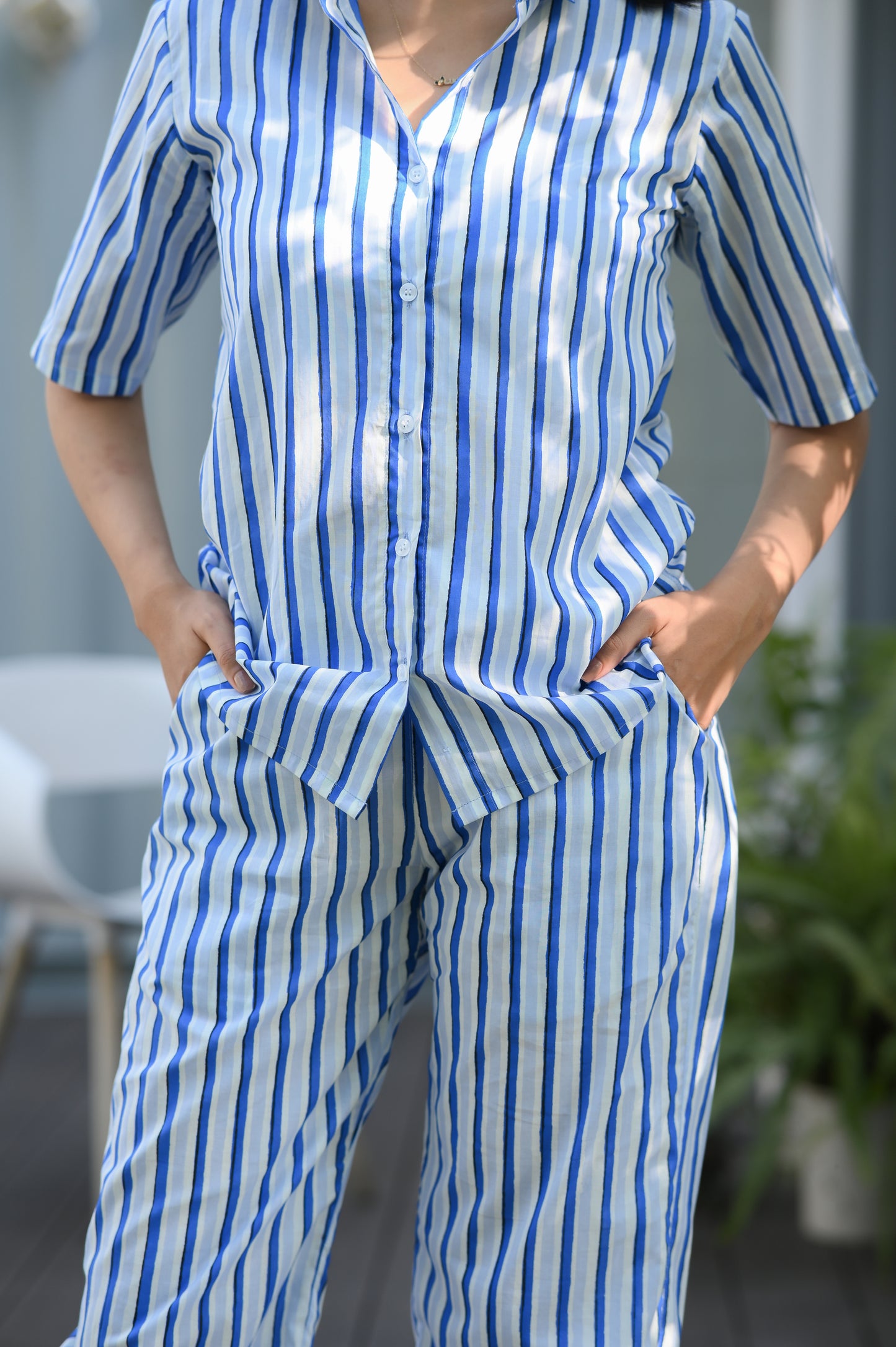 Cotton Ink Stripe Set