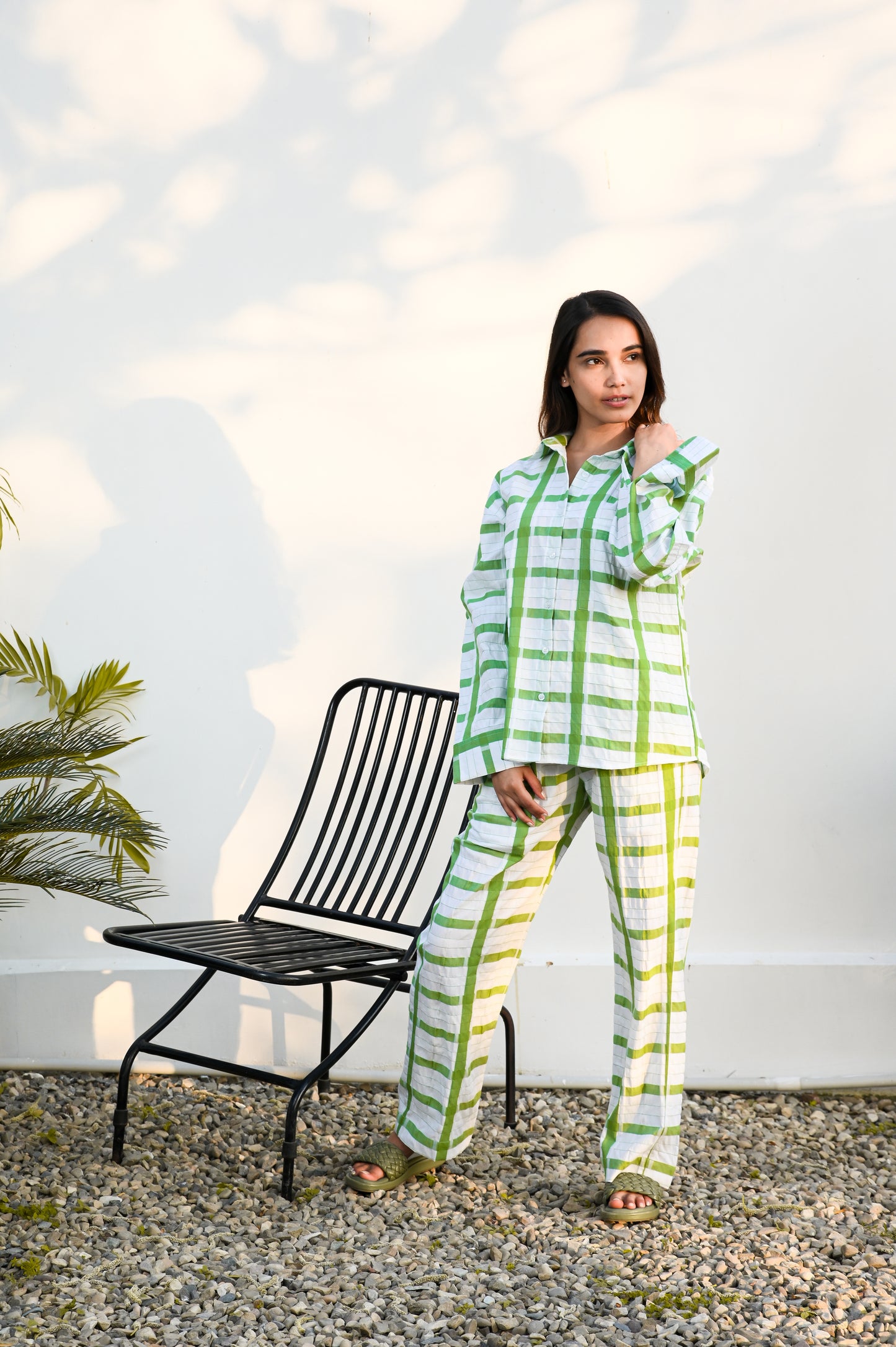 Peace Shirt and Pajama Set (Cotton)