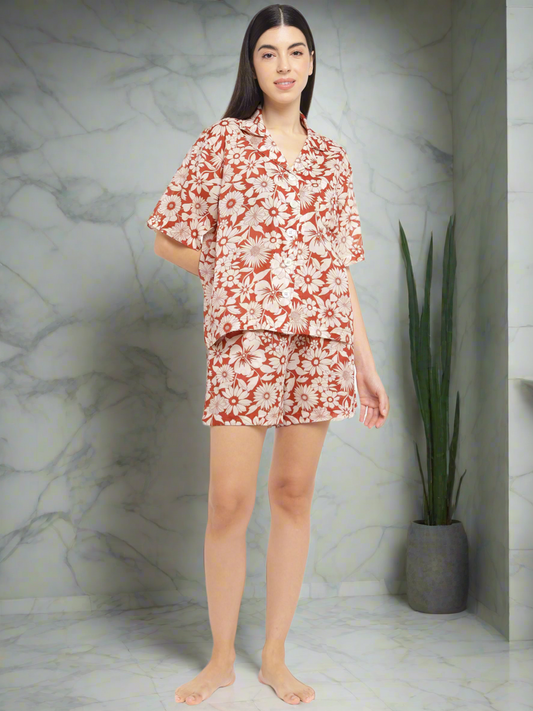 Daisy Shorts Set