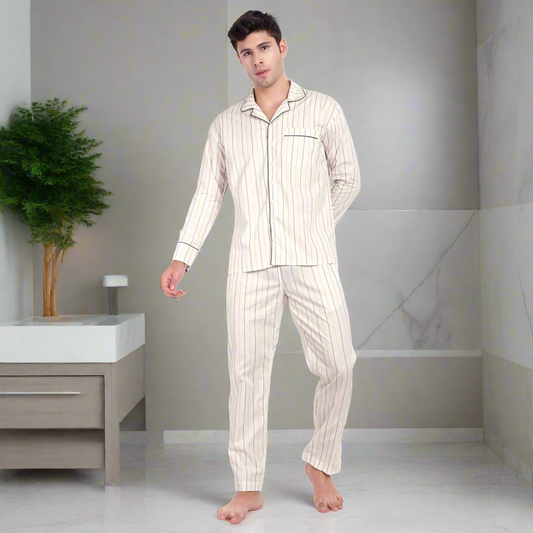 White Trail Pyjama Set