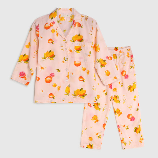 Pink Orchard Kid’s Night Suit