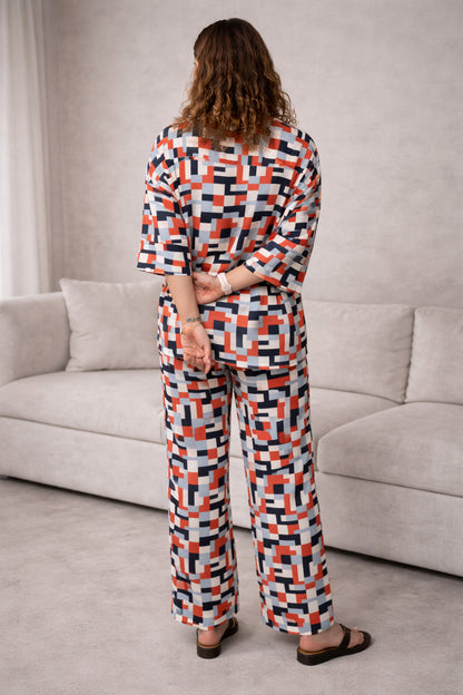 The Pixel Oversized Shirt + Pajama