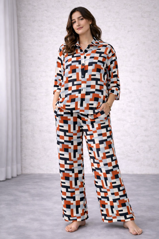 The Pixel Oversized Shirt + Pajama