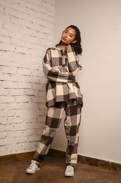 Flannel Mocha Set