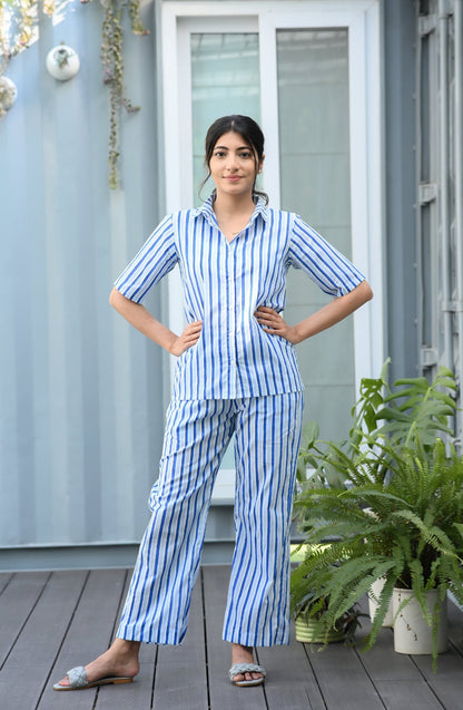 Cotton Ink Stripe Set
